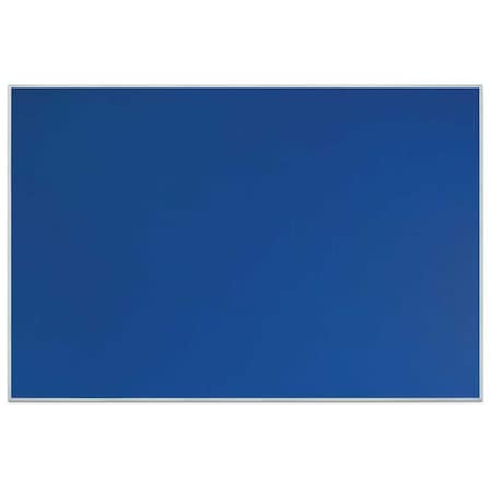 United Visual Products Corkboard, Fabric, Blk, 2 Door, 60x36" UV304-BLACK-BLACK